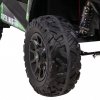 Buggy UTV Terenówka dla dzieci Zielony + Pilot + Bagażnik + Wolny Start + EVA + MP3 LED